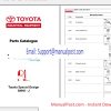 Toyota Forklift 8FGF, 8FDF Optimax Parts Catalogue_EN